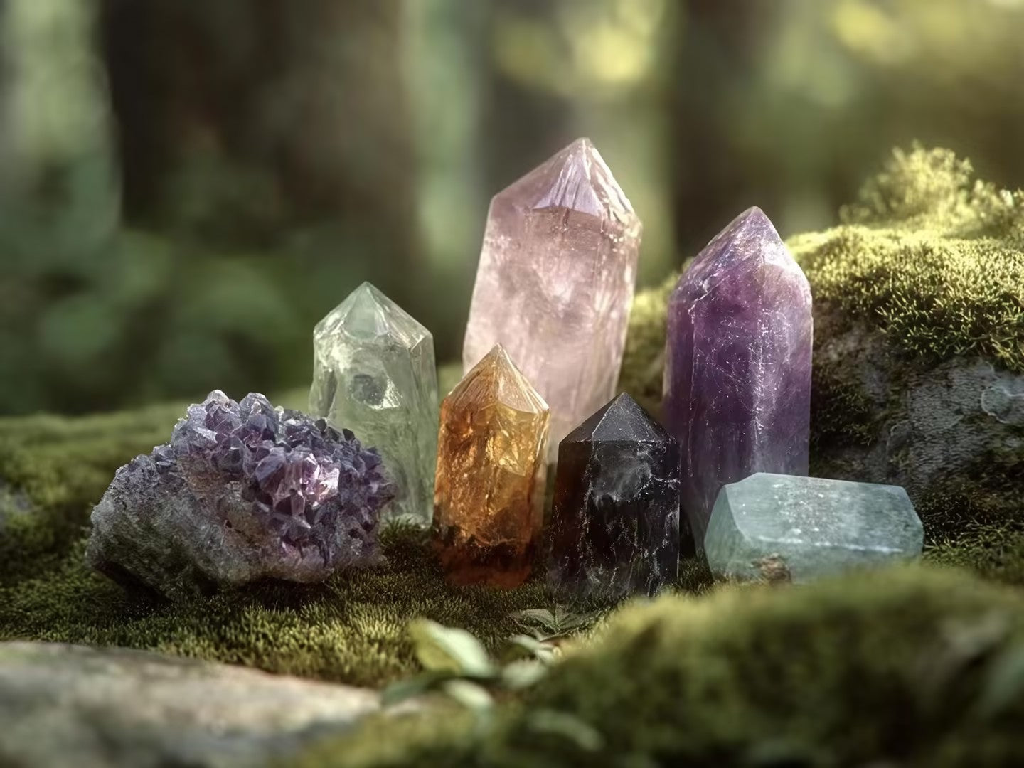 Each gemstone carries its own natural energy, symbolic meaning, and calming vibration. 