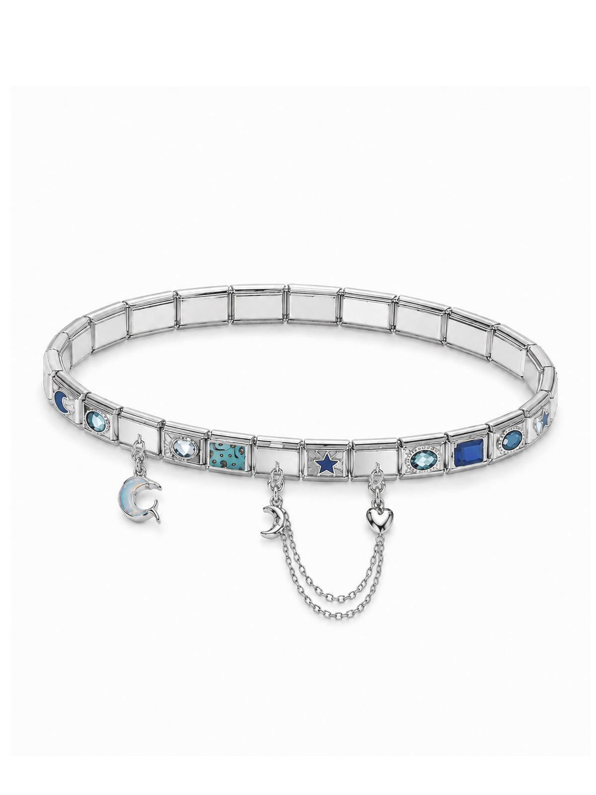 Blue Fish Tail Bracelet